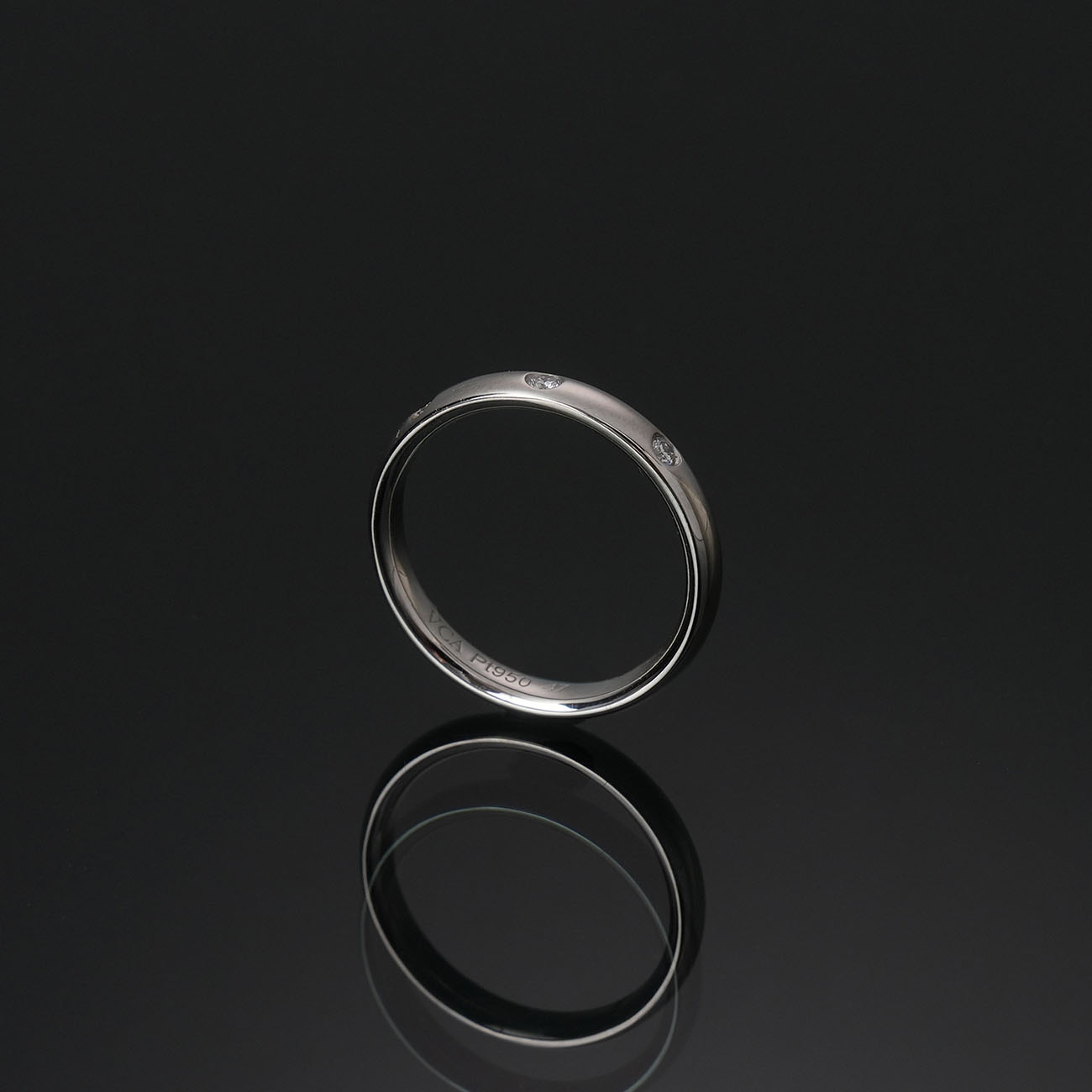 VAN CLEEF & ARPELS(USED)반클리프 땅드레망 에또왈 웨딩밴드 #47